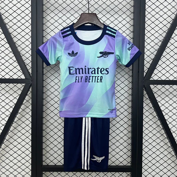 Conjunto Infantil Arsenal 2024/25 Third