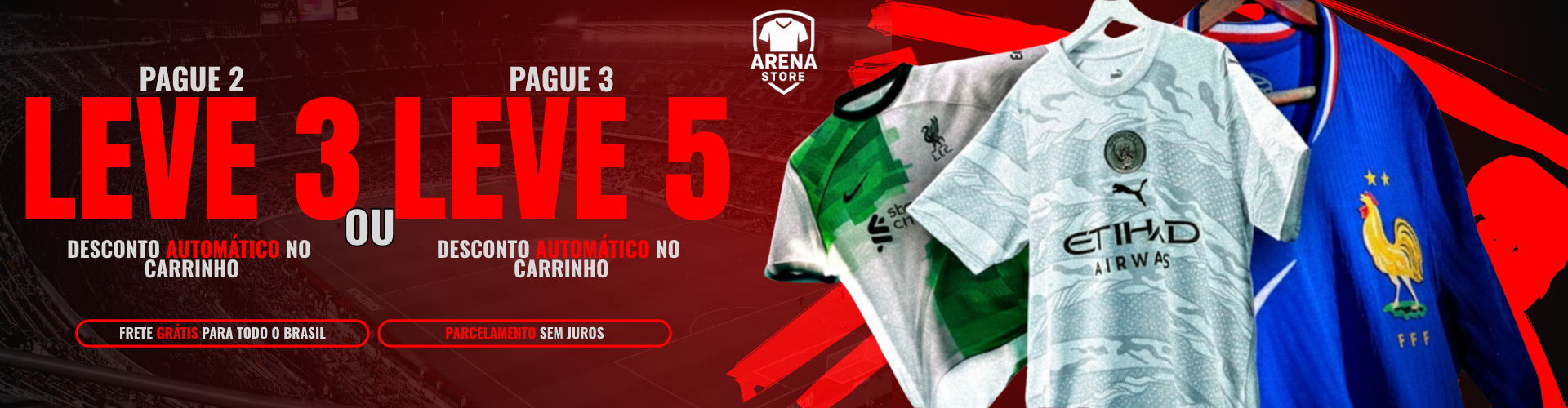 Promoção Leve 3 Pague 2